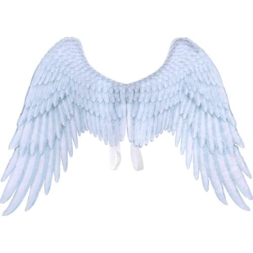 UK Large Adult Angel Wings Fairy Feather Fancy Dress Costume Party Hen Halloween