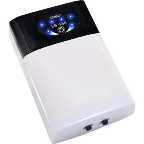 Internal Aquarium Rechargeable Silent Oxygen Pump Turtle Tank Built-in USB Charging Port Portable Fish Tank Air Pump