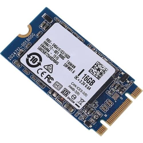 SNS4151S3 16GB SATA Module Internal SSD Half Slim Solid State Hard Disk Drive for Laptop PC Computer Notebook J0PB