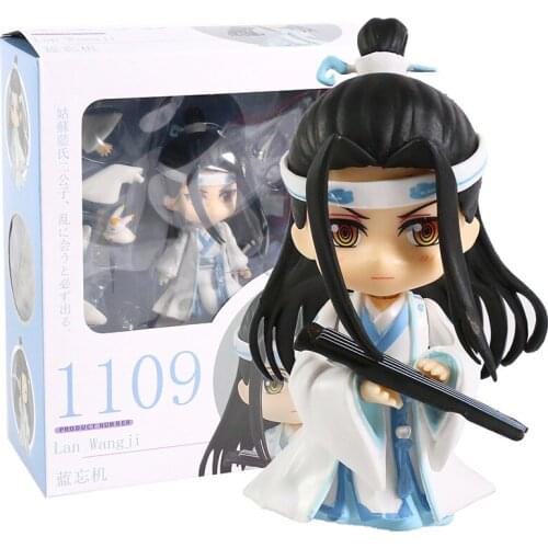 Wei WuXian 1068 Lan Wangji 1109 Action Figure Toy PVC Q Version Collection Model Gift