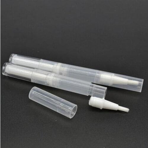 2 Pcs/lot Mini Plastic Empty Nail Oil Pen Style Bottle With Nail Polish Good Quality Refillable Bottles
