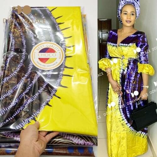 2020 New Style Jacquard Bazin Riche Lace Senegal Guinea Bazin Riche Brode Fabrics For Noble Lady Evening Party Dress Lace Sewing