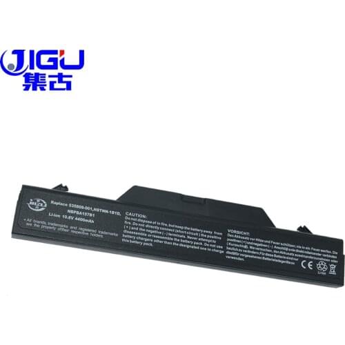 JIGU 6 Cells Notebook Battery For Hp 591998-141 593576-001 HSTNN-1B1D HSTNN-IB89 HSTNN-OB89 ProBook 4510s 4515s 4710s