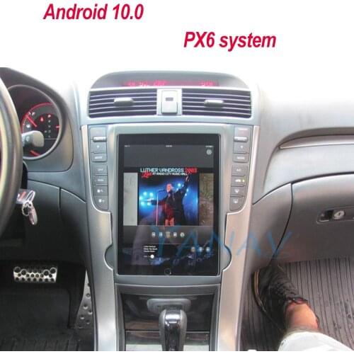 PX6 Car GPS Navigation 2 Din Android 10.0 Stereo Receiver For Honda-Acura TL 2006-2018 Car Video Multimedia dvd System Head Unit