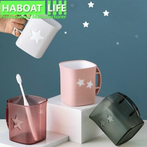Star Toothbrush Cup Cute Mouthwash Mug Children Wash Cup Couple Tooth Jar E