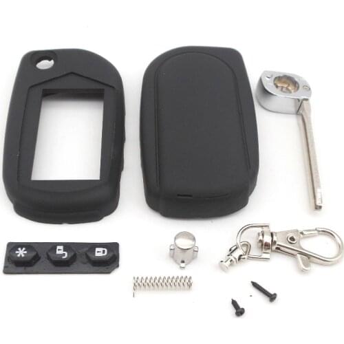 New arrival case for Starline A91 A61 B9 B6 uncut blade fob case cover A91 folding car flip remote free shipping