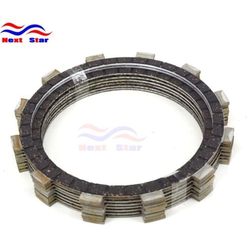 8pcs Motorcycle Clutch Plate Disc Set Friction For FJ1100 FJ1200 86 87 88 89 90 91 92 FJ1200A XJR1300 98-99 02-15 Street Bike