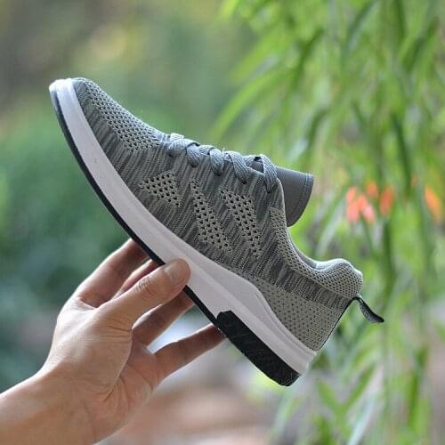 Breathable Men Sneakers Male Shoes Adult Comfortable Non-slip Soft Mesh Casual Men Shoes 2019 Summer Man loafers chaussure homme