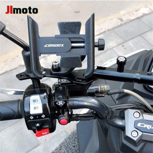 Hot Deals Phone Holder Bicycle Motorcycle CNC Accessories Handlebar Mobile GPS Stand For Honda CB500X CB 500X CB 500X 2013-2020