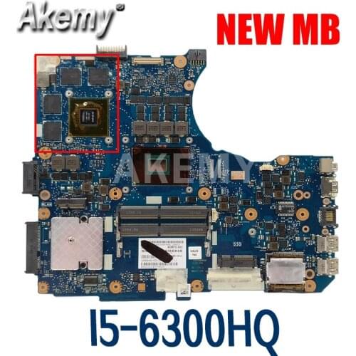 Akemy N551VW GTX960M/2G I5-6300HQ For ASUS N551 G551 N551V G551V N551VW G551VW FX551V FX51VW Laptop Motherboard 90NB0AH0-R00050