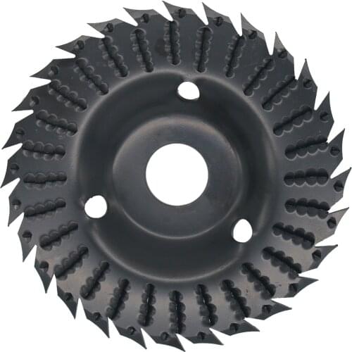 KKmoon 2pcs Angle Grinder Grinding Disc 28 Teeth Wood Grinding Wheel Abrasive Disc Woodworking Wood Shaping Disc Grinding Disc