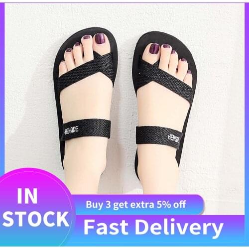 Summer Outdoor Sandals Women Sandals Non-slip Flip Flops Sandals Flat Beach Slippers Shoes Chaussure Femme Босоножки Женские
