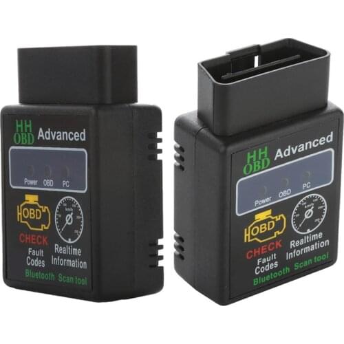 Mini V2.1 HH OBD 2 OBDII Car Auto Bluetooth Diagnostic Interface Scanner Tool