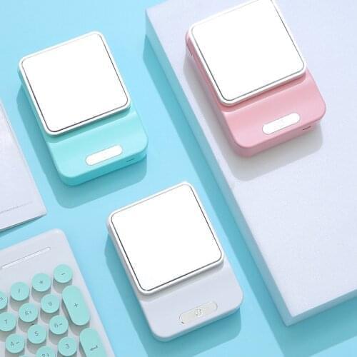 Portable Fan Hanging Neck Mini Small Fan USB Rechargeable Silent Handheld Fan Outdoor Travel Air Cooler