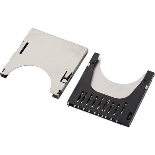 SD Self-bomb Memory Card Socket Connector Plug Adapter Deck 500pcs/lot