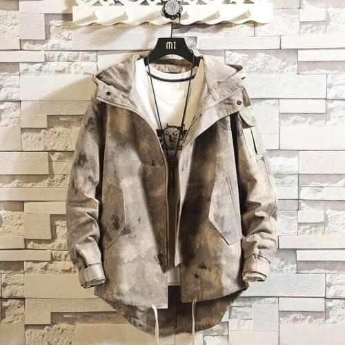 Wednesf Mens Camouflage Hoodies