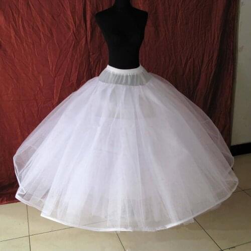 Adult TUTU Women Ball Gown Girls Petticoat Crinoline Birdcage Underskirt 6/8 Layers Tulle Skirt For Wedding Vestido De Noiva