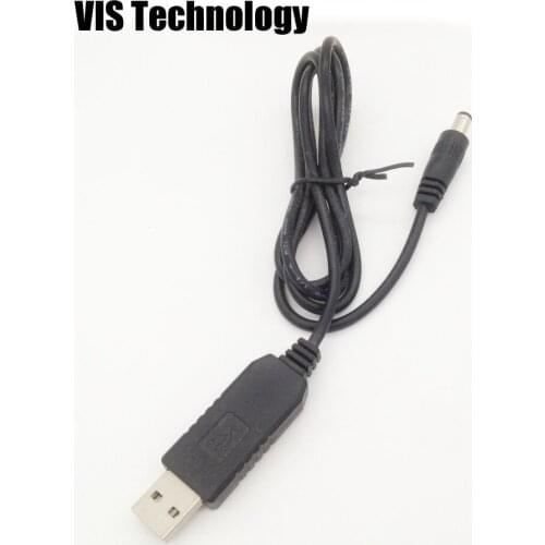 1pc 3D USB power boost line DC 5V to DC 9V/12V Step UP Module USB Converter Adapter Cable DC 5.5X2.1mm Plug for UNO MEGA2560