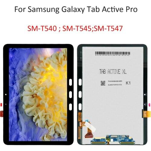 10.1" For Samsung Galaxy Tab Active Pro SM-T540 ,SM-T545,SM-T547 LCD Display and Touch Screen DigitizerAssembly Replacement