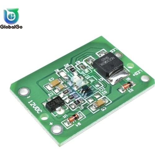 12V Smart Capacitive Touch Switch Sensor Module Push Button Touching Key Module Jog Latch With Relay DC 6-20V 3A