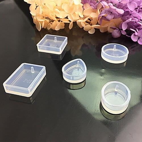 5pcs/Set Silicone DIY Pendant Mold pendant silicone Mold Resin Silicone Mould for handmade Jewelry Making Epoxy Resin Molds