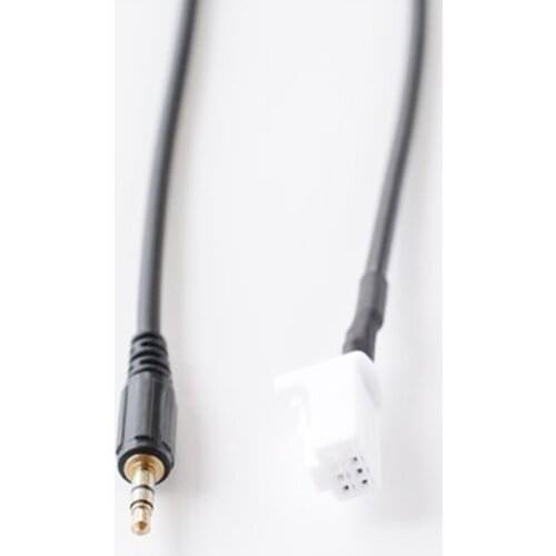 3.5mm Car Audio AUX Adapter Cable with 8-pin Female Scoket For Suzuki Swift Jimny Vitra