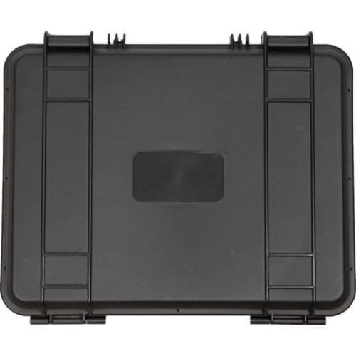 Black PP Plastic Portable Toolbox Anti-fall Garage Organizer Electrician Toolbox Hard Case Takim Cantasi Household Items EK50TB