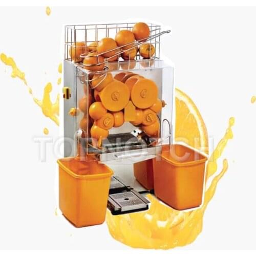 Electric Juicer Machine With Large Orange Basket Automatic Juice Extractor Fruit Vegetable Squeezer For Commerce