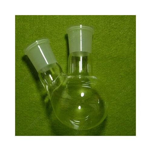 Round Bottom Flask,100ML,24/29,2-neck,Chemistry Boiling Flask