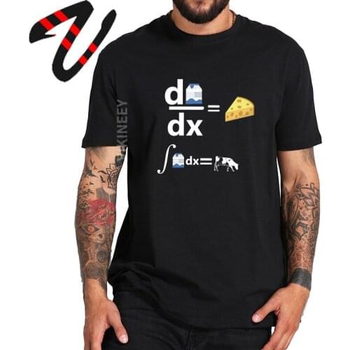 Milk Differential Is Cheese T shirt Cow Extended Science Math Camiseta Inverse Calculation Of Milk Is Cow Tshirt EU Size