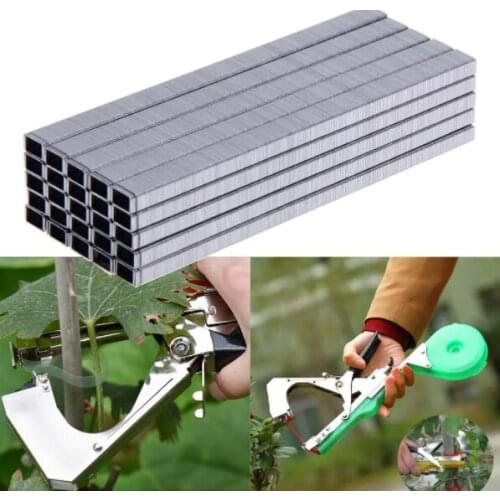 10000pcs/Set Tape Tool Binder Nail Tapener For Hand Tying Machine Tying Tapetool for Grafting Machine Garden Pruning Supplies