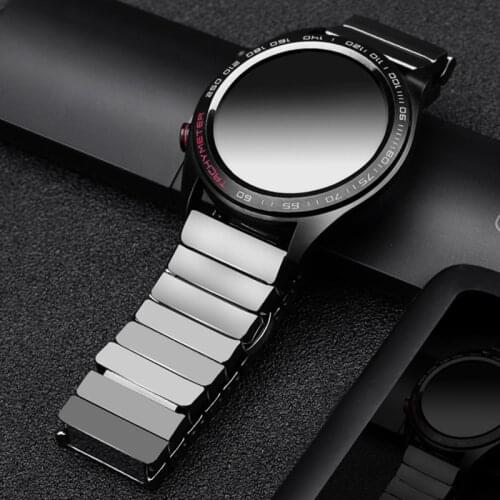 For huawei GT honor magic Ceramic watch strap SIKAI 22mm band for ticwatch pro