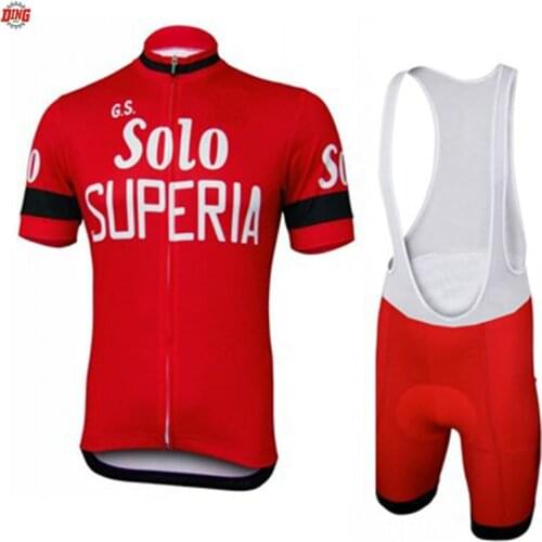 Men short sleeve jersey set pro team red cycling short set bib shorts Breathable GEL Pad bike wear cycling clothing MTB