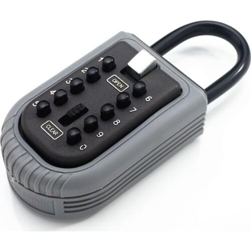 Button type with lock beam hook type key box password box password key box password storage box