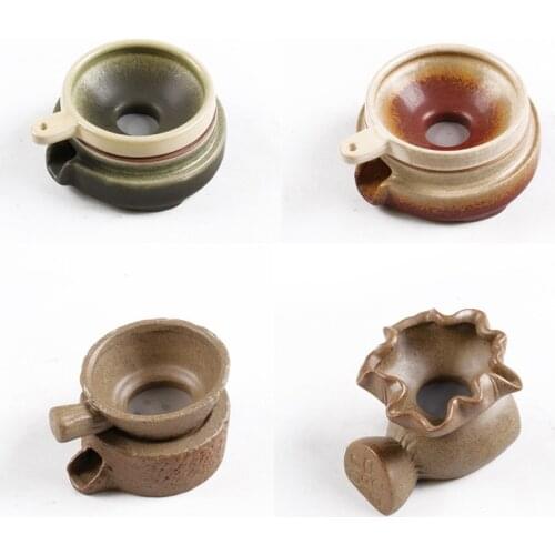 Creative Tea Leakage New Tea Filter ceramic teacup Tea Ceremony Accessories Tea Filter New Starter