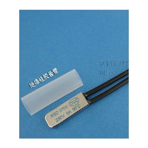 KSD9700 5A250V 90 degree C N.O. normally open temperature switch thermostat Thermal Protector