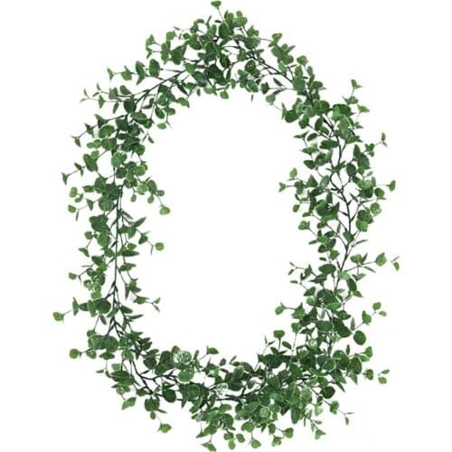 Easy to Maintain Eco-friendly Artificial Rattan Garland Plant for Wall