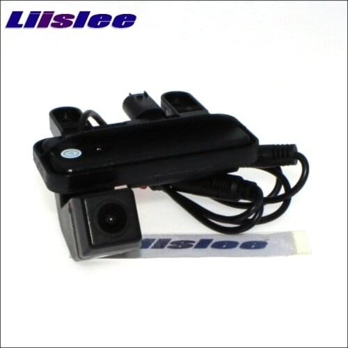 LiisLee Car Rear View Camera Instead of Original Trunk Handle For Mercedes Benz E Class MB W212 C207 E200 E260 300 Backup Camera