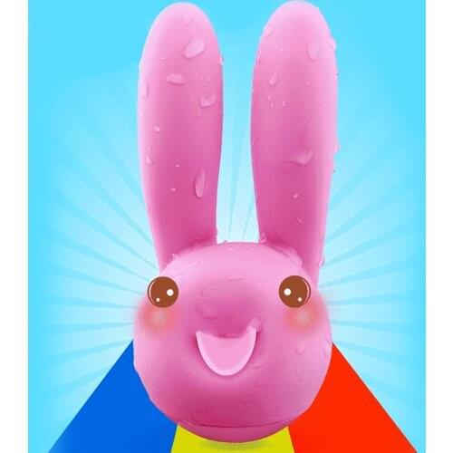 3 Motors Rabbit Ear Shape Oral Sex Tongue Licking Vibrator For Clitoris Vagina Nipples Vibrators Sex Toys For Women