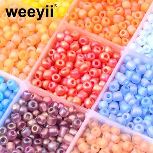 Wholesale 4MM Matte Plating Charm Czech Glass Beads Loose Spacer Beads For DIY Bracelet Necklace Jewelry Making Accessories