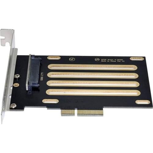 PCIE 3.0 X4 to U.2 U2 Kit SFF8639 Host Adapter for Motherboard 750 2.5inch NVMe PCIe SFF-8639 SSD Riser Card