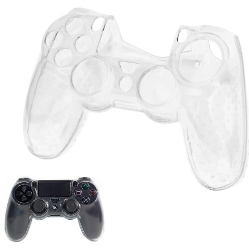 Bevigac Clear Hard Case Protective Cover Skin Shell for Sony PS4 Play Station Dualshock PS 4 Console Controller Gamepad Joypad