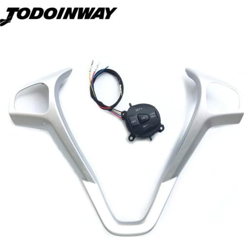 Steering Wheel Modified Frame Speed Control Switch Cruise Control Button & Cable Kit For Ford Fiesta MK7 MK8 ST Ecosport 2013