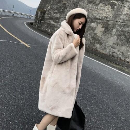 Yipn. igacoyou Long Fur Coats
