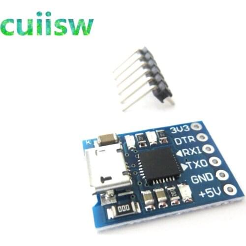10pcs CJMCU CP2102 MICRO USB to UART TTL Module 6Pin Serial Converter UART STC Replace FT232 NEW for arduino