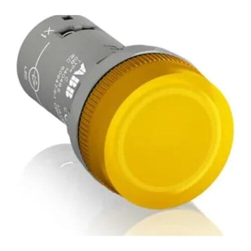 10pcs CL2-523Y 10157222 Indicator Pilot Light Compact Integrated LED 230 VAC 17mA Yellow