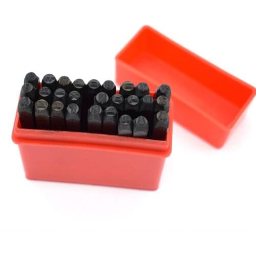 3mm Letter Steel Metal Die Stamp Punch Tool Set Kit Jewelry Punch Tool 27pcs A-Z