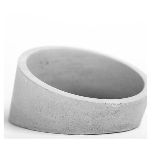 3d Silica gel mold Slope Geometric flowerpot silicone moulds Concrete craft moulds Pot moulds Silica gel mold