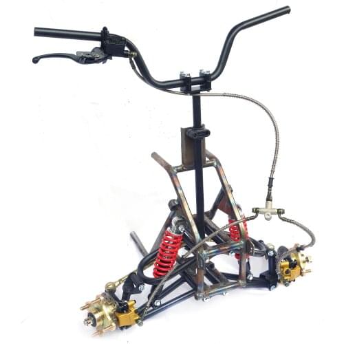 Buggy ATV GO KART KARTING UTV Handlebar Front 110/10mm Flanges Suspension Structure Support Swingarms With Shock Absorbers