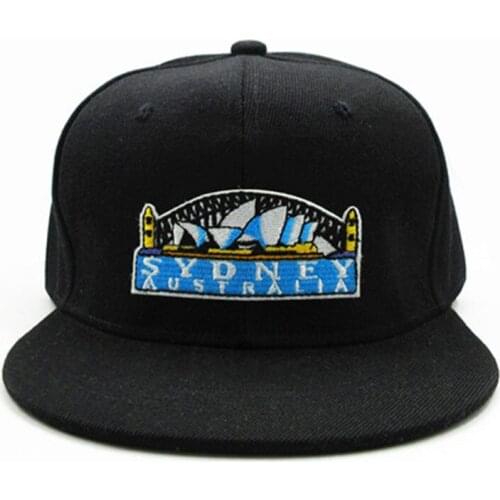 Geometric building embroidery Baseball Cap hip-hop cap Adjustable Snapback Hats for men and women 388